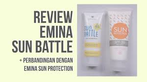 Sports beauty sun protect gel: Review Sunscreen Terbaru Emina Emina Sun Battle Spf 45 Youtube