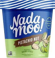 Ben and jerry's ice cream. Nadamoo Pistachio Nut Dairy Free Ice Cream