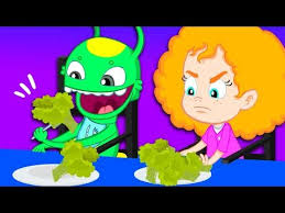 Groovy The Martian Phoebe Are You Hungry Groovy Teaches To Eat Vegetables To Kids Youtube Cool Halloween Costumes Youtube Kids Best Banana Bread