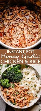 Instant Pot Honey Garlic Chicken And Rice Instant Pot Dinner Recipes Garlic Chicken Recipes Instant Pot Recipes Chicken