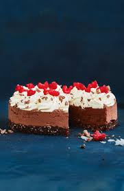 Coconut Rough Chocolate Mousse Cake Recipe Mousse Cake Desserts Baking Sweet