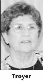 PATRICIA TROYER Obituary (2013)