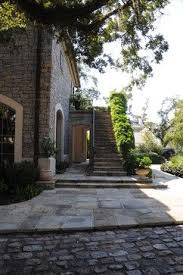 Pin By Holly Smith On Home Stone Patio Designs Exterior Stairs Traditional Exterior