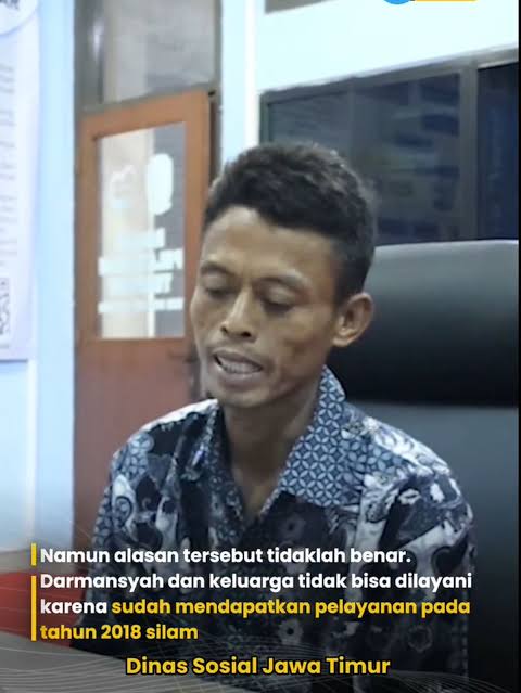 Darmansyah, Pria yang Viral karena Ditolak Dinsos Jatim, Akhirnya Dipulangkan