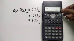 Number System Conversion Decimal Binary Octal Hexadecimal Scientific Calc Youtube