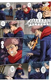 Rule 34 - Artstyle Imitation Bachatota Biatocha 030 Comic Commission  Fushiguro Megumi Itadori Yuuji Jujutsu Kaisen Male Malemale Male Only Non  Con Punch Rape Scared Text Text Bubble Violence Yaoi | 7550932