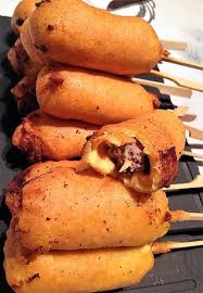 Recette De Corn Dog Beef Beignet De Boeuf Hache A La Farine De Mais