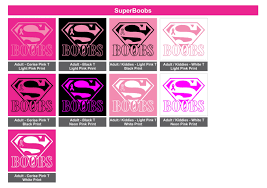 SuperBoobs T Shirt | PinkDrive