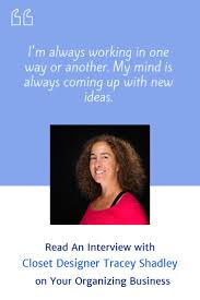 Paint the walls, use a beautiful wall paper as an accent. Interview With Professional Closet Designer Tracey Shadley