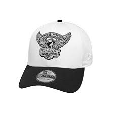 Harley Davidson Official Men S Embroidered Eagle 39thirty Cap White Embroidered Eagle Unique Gifts For Men Affordable Mens Gifts
