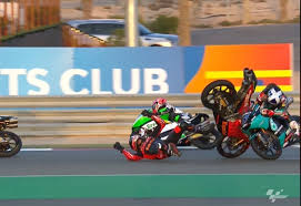 Mcphee and gresini rider alcoba were part of the manic lead group in sunday's thrilling moto3 encounter in qatar. Doha Les Excuses De John Mcphee Gp Inside