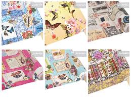 Wachstuch Tischdecken Vintage Oilcloth Romantic Vintage Style Baumwolle Kaufen Beschichtete Baumwolle Wachstuch