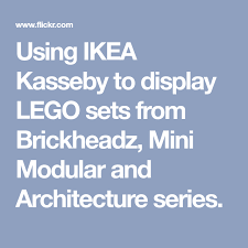 Ikea Kasseby For Brickheadz Mini Modular And Architecture Architecture Series Lego Architecture Kitchen Design Open