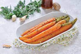 Carote Al Forno Glassate Con Miele E Senape Pelle Di Pollo Ricetta Carote Al Forno Ricette Idee Alimentari