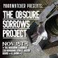 The Obscure Sorrows Project event in Louisville, KY