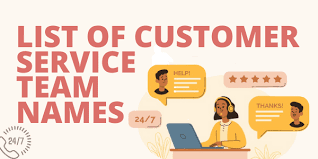 A business delivering the products and services its buyers expect, on time and accurately, is just the starting point for exceptional customer service. 411 Customer Service Team Names Best For Creative Teams