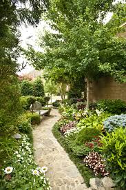 Stone Walkway W Perennial Seasonal Landscape By Gurley S Azalea Garden Inc Memphis Tn Courtyard Landscaping Beautiful Gardens Side Garden