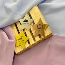 personalized name brooch pins