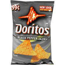 Doritos Tortilla Chips Black Pepper Jack Tortilla Delaune S Supermarket
