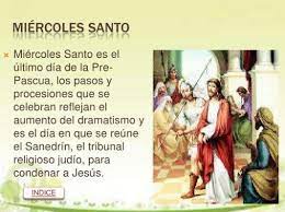 El mismo señor me ha dado una lengua de discípulo «¡oh dios santo, oh dios fuerte, oh dios inmortal! El Miercoles Santo Marca El Final De La Es Hora De Actuar Facebook