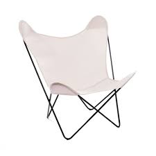Dynamic classic form, for indoor or outdoor use. Butterfly Chair Hardoy Chair Fabric Manufakturplus Acryl Black Acrylic Black Manufakturplus Acryl Schwarz