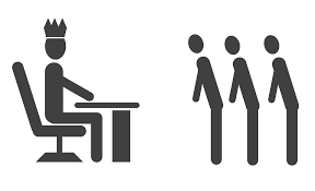 Hasil gambar untuk bos dan karyawan animasi