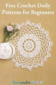 Beautiful crochet pattern for tablecloth. 24 Free Crochet Doily Patterns For Beginners Favecrafts Com