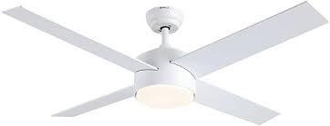 Add this modern ceiling fan in brushed nickel to casual rooms that need a fresh look. Snj Modern Ceiling Fan With Lights And Remote Control 4 Plywood Blades And Opal Glass Indoor 52 Whit Modern Ceiling Fan Ceiling Fan With Light Ceiling Fan