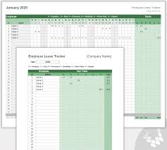 Annual leave for teaching staff. Employee Leave Tracker Template Leave Schedule
