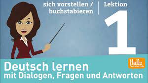 Lernt den wortschatz für die sprachniveaus a1 und a2 mit diesen lernvideos. Deutsch Lernen A1 1 Lektion 1 Sich Vorstellen Buchstabieren Youtube
