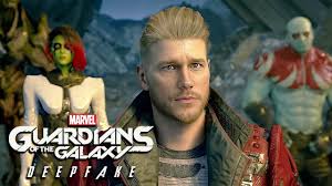 A flashback to gamora's past reveals important details about her relationship with her sister marvel games vice president and executive producer mike jones discusses his philosophy towards creating and managing the production of. Chris Pratt Joins Marvel S Guardians Of The Galaxy Game In Disturbing Deepfake