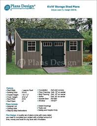 Deluxe shed plans reverse gable roof. Project Plans Classic Outdoor Structures Storage Shed Plans 16 X 20 Reverse Gable Roof Style Design D1620g Tools Home Improvement Belasidevelopers Co Ke