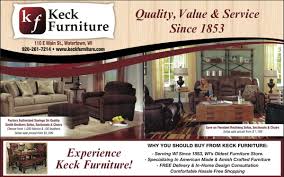 Keck furniture, located in watertown, wisconsin, is at east main street 110. 3737144 Pdf Ad Vault Madison Com