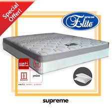 Harga spring bed inthebox ukuran 120x200 (full) rp1.260.030. Jual Kasur Supreme Terbaru Lazada Co Id