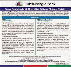 All Job News Service Dutch Bangla Bank Job Cercular Bank Jobs Job Online Jobs