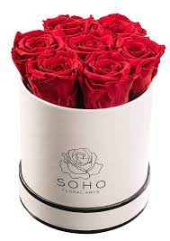 Maybe you would like to learn more about one of these? Buy Soho Floral Arts Real Roses That Last A Year And More Fresh Flowers Eternal Roses In A Box Red 7 X Large Roses Online In Hungary B081p5p4t2