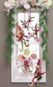 Raz Aspen Sweater Collection Decorating Ideas Trendy Tree Blog Holiday Decor Inspiration Wreath Tutorials Holiday Decorations Mesh Ribbons Christmas Window Decorations Whimsical Christmas Christmas Decorations