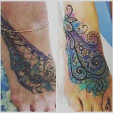 Light or faded tattoos are quite easy to work on using. Super Flowers Tattoo Cover Up Foot 54 Ideas