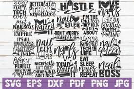 Download Nail Artist Svg Bundle Nail Tech Svg Cut Files By Mintymarshmallows Thehungryjpeg Com