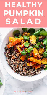 Pumpkin Quinoa Salad Recipe Recipe In 2020 Pumpkin Quinoa Salad Quinoa Salad Recipes Easy Pumpkin Quinoa