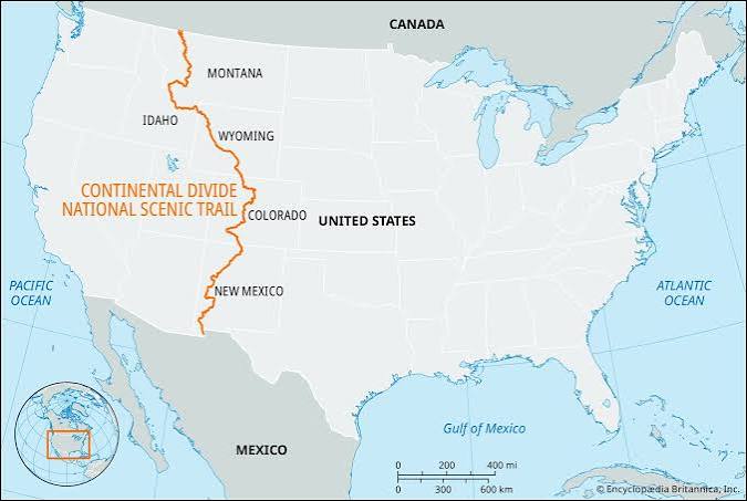 Continental Divide National Scenic Trail | Map, Description, History, &  Facts | Britannica