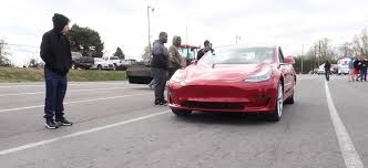 A Potential Drag Race Queen Tesla Model 3 Breaks Her Previous Quarter Mile Record Tesla Model X Tesla Model S Tesla