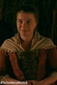 Margaret Campbell (Alison Pargeter) is the sister of the Reverend Archibald  Campbell whom Claire meets in an apothecary shop. She helps him with his  sister, prescribing a few things other than simply