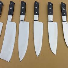7 Pieces Handmade Kitchen Knives Set With Knives Stand Jl1619 Kitchen Knives Knife Set Kitchen Kitchen Knives Handmade