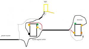 With these diagrams below it will take the guess work out of wiring. 3 Way Circuit With Dimmer Issue Doityourself Com Community Forums