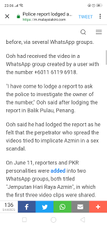 Jemputan ke jamuan hari raya & aqiqah. Police Report Lodged Against Person Who Created A Whatsapp Group To Spread One Of The Gay Sex Videos Weehingthong
