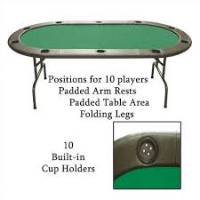 Trademark Global Poker Casino Full Size Texas Hold Em Poker Table Poker Table Texas Holdem Folding Poker Table