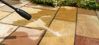 Scrub the stone with dish soap. How To Clean Garden Slabs Like A Pro