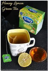 Let it sit for a minute or two. How To Make Green Tea Tetley Green Tea Product Review Sharmis Passions