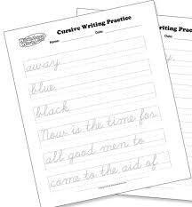 Handwriting Practice Worksheetworks Com Cursive Handwriting Practice Homeschool Writing Handwriting Practice Worksheets